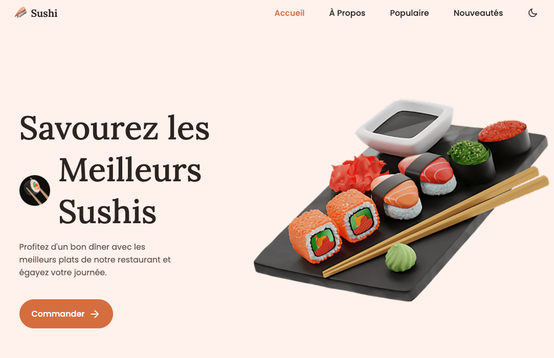 Sushi — Restaurant Japonais